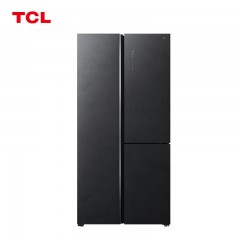 TCL Q10格物冰箱551升T型门大容量三系统独立变温区多点离子杀菌净味一级变频家用电冰箱 R551Q10-T